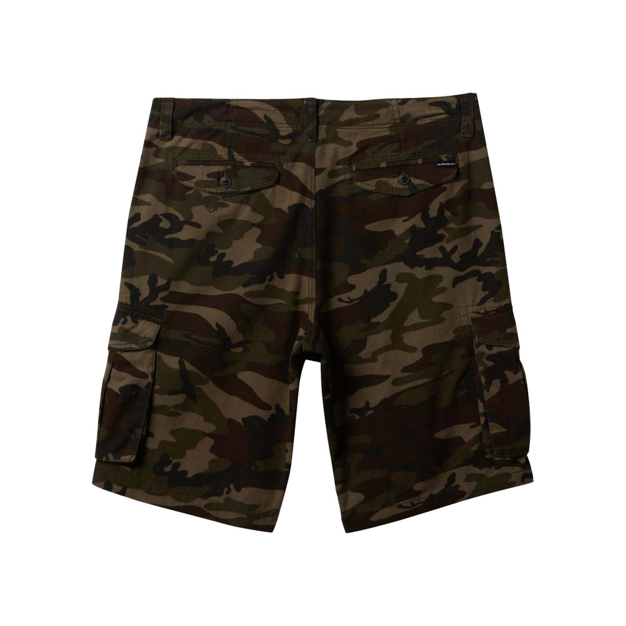 Quiksilver Erkek Walkshort Crucial Battle Cargo Kamuflaj