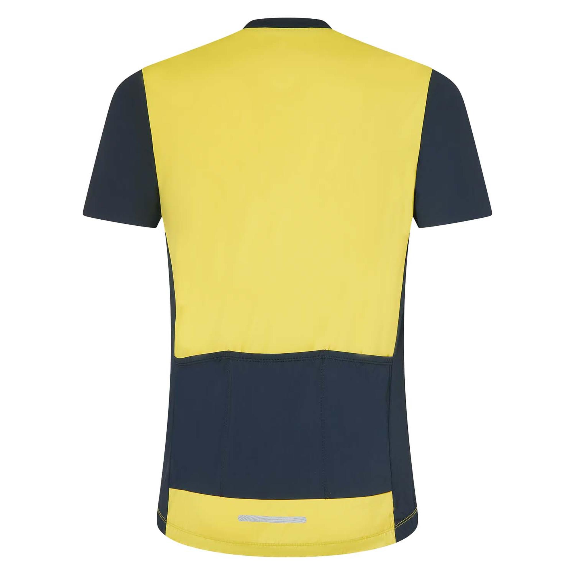 Oakley Point To Point 1/4 Zip Jersey Erkek Sarı Tişört