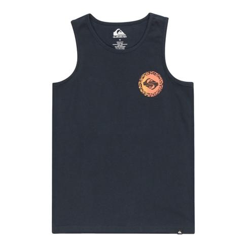  Quiksilver Long Fade Yth Tank Erkek Çocuk Mavi Tişört