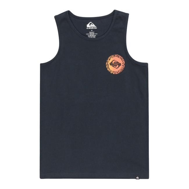  Quiksilver Long Fade Yth Tank Erkek Çocuk Mavi Tişört