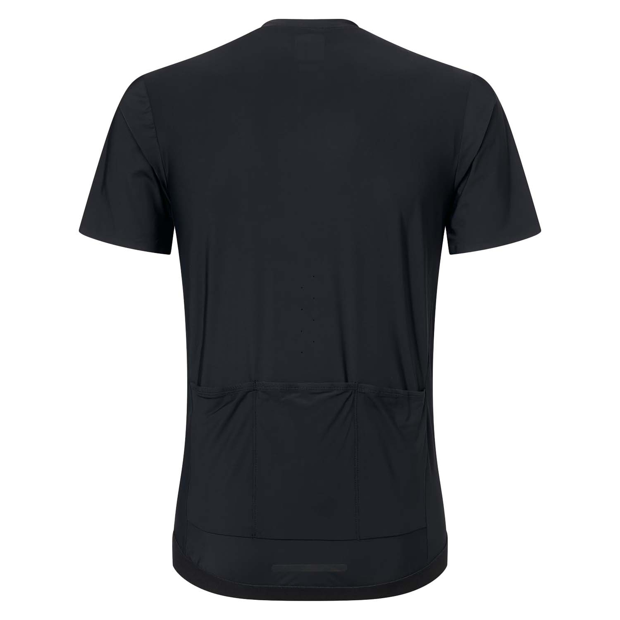 Oakley Point To Point 1/4 Zip Jersey Erkek Siyah Tişört