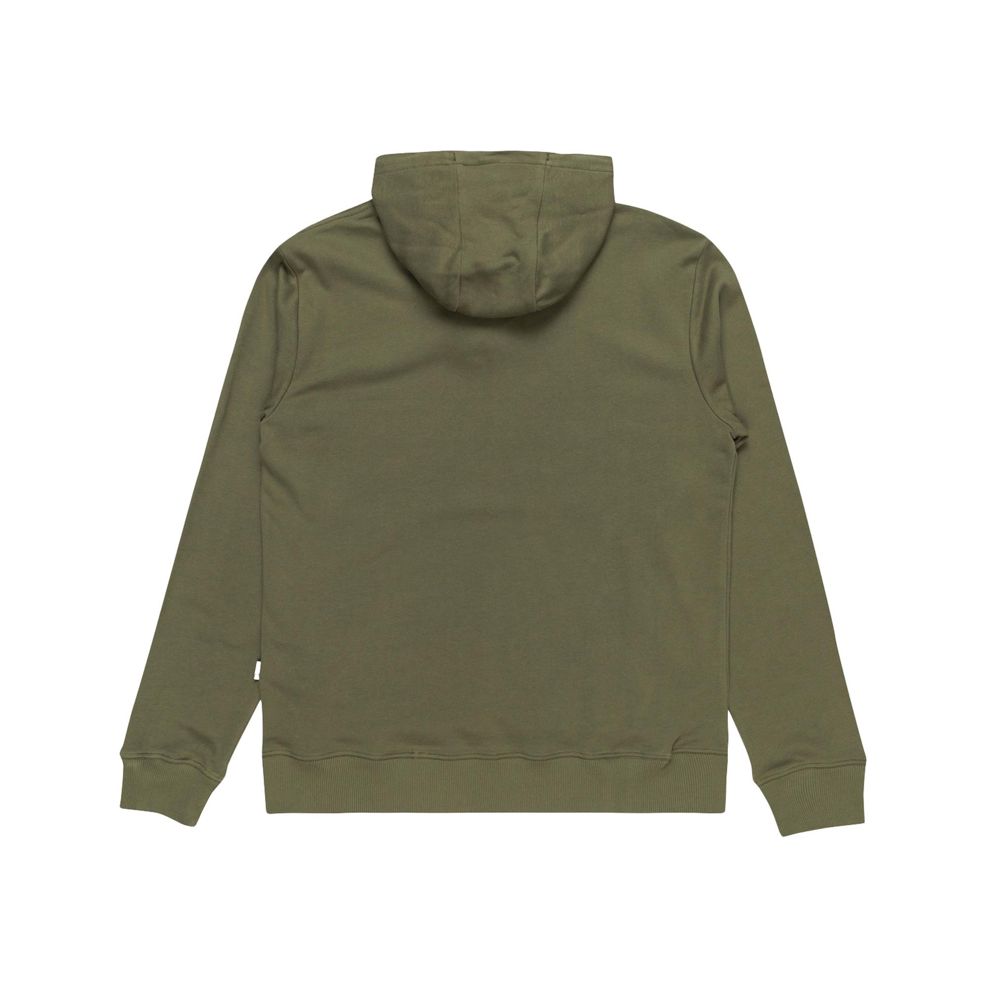 Quiksilver Circle Up Hoodie Erkek Yeşil Sweatshirt