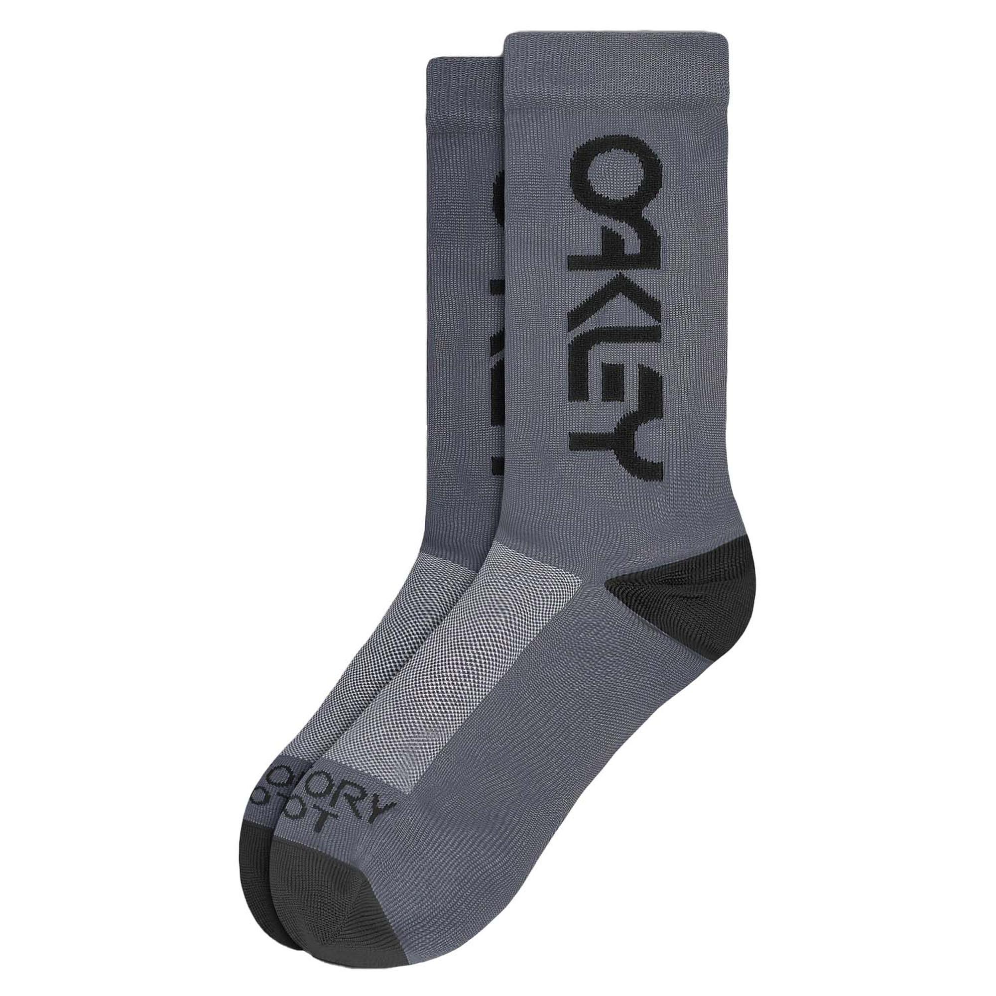 Oakley Factory Pilot Mtb Socks Erkek Gri Çorap