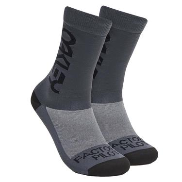  Oakley Factory Pilot Mtb Socks Erkek Gri Çorap