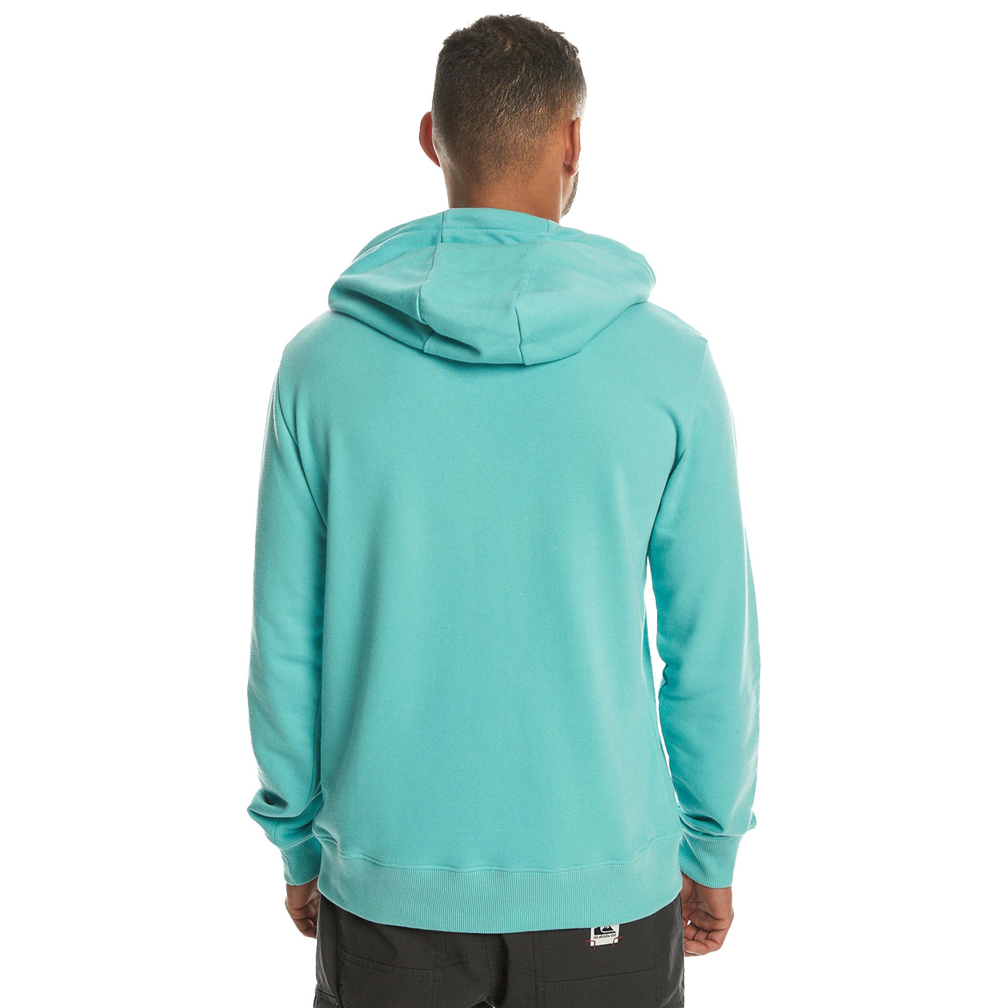 Quiksilver Circle Up Hoodie Erkek Mavi Sweatshirt
