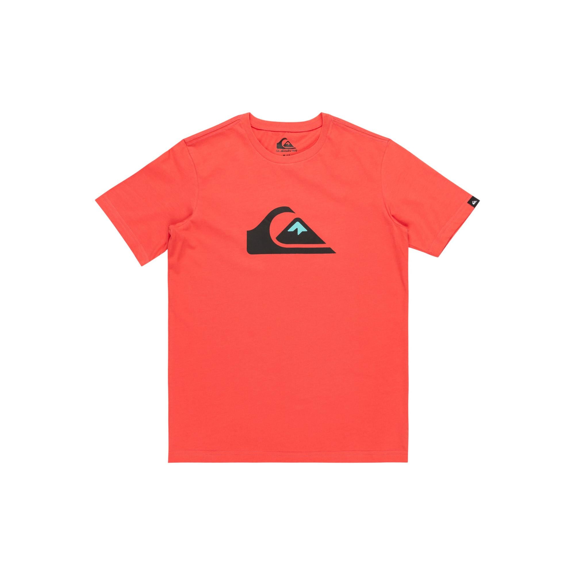Quiksilver Comp Logo Yth Erkek Çocuk Kırmızı Tişört