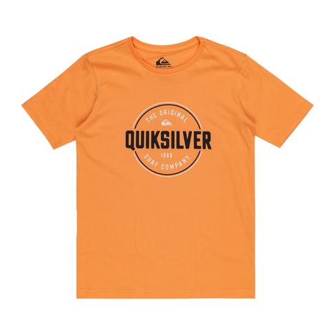  Quiksilver Circle Up Youth Erkek Çocuk Turuncu Tişört