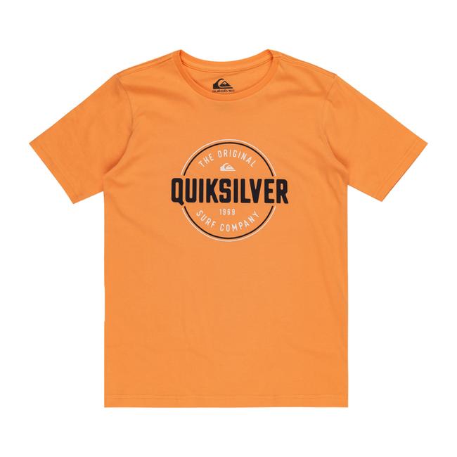  Quiksilver Circle Up Youth Erkek Çocuk Turuncu Tişört