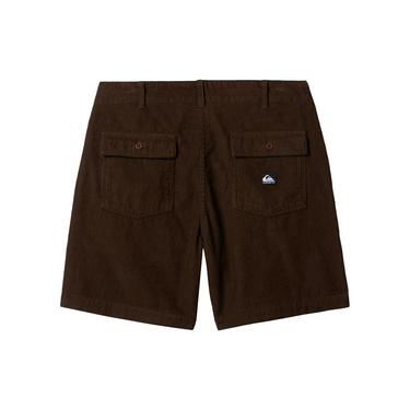  Quiksilver Surf Fatigue Cord Erkek Kahverengi Walkshort