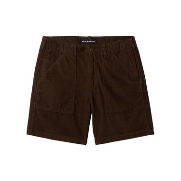  Quiksilver Surf Fatigue Cord Erkek Kahverengi Walkshort