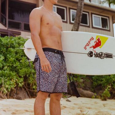  Quiksilver Highline Scallop 19 Erkek Mavi Boardshort