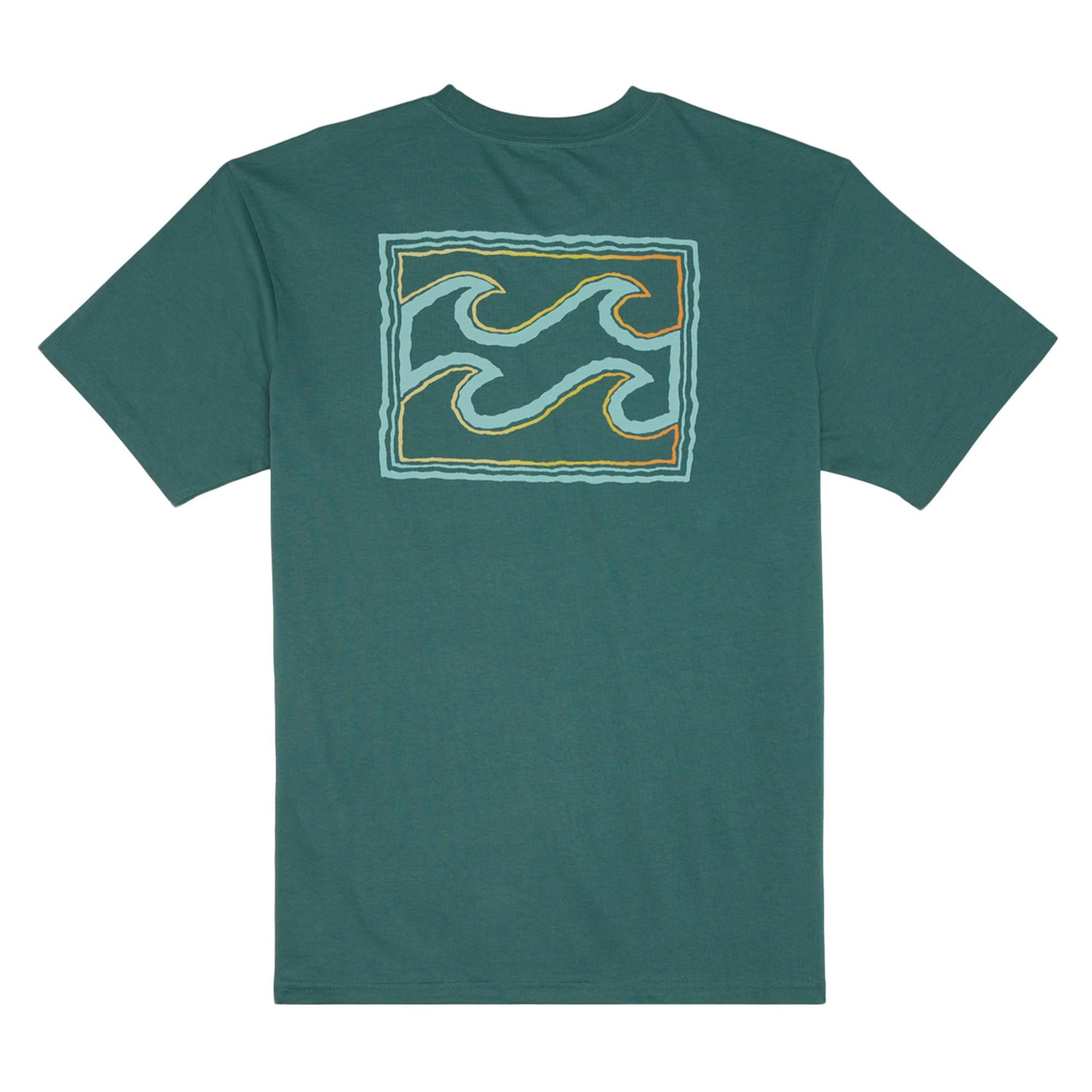 Billabong Crayon Wave Ss Erkek Çocuk Yeşil Tişört