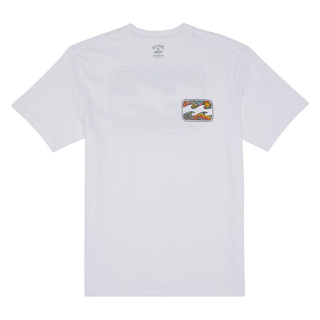  Billabong Crayon Wave Ss Erkek Çocuk Beyaz Tişört