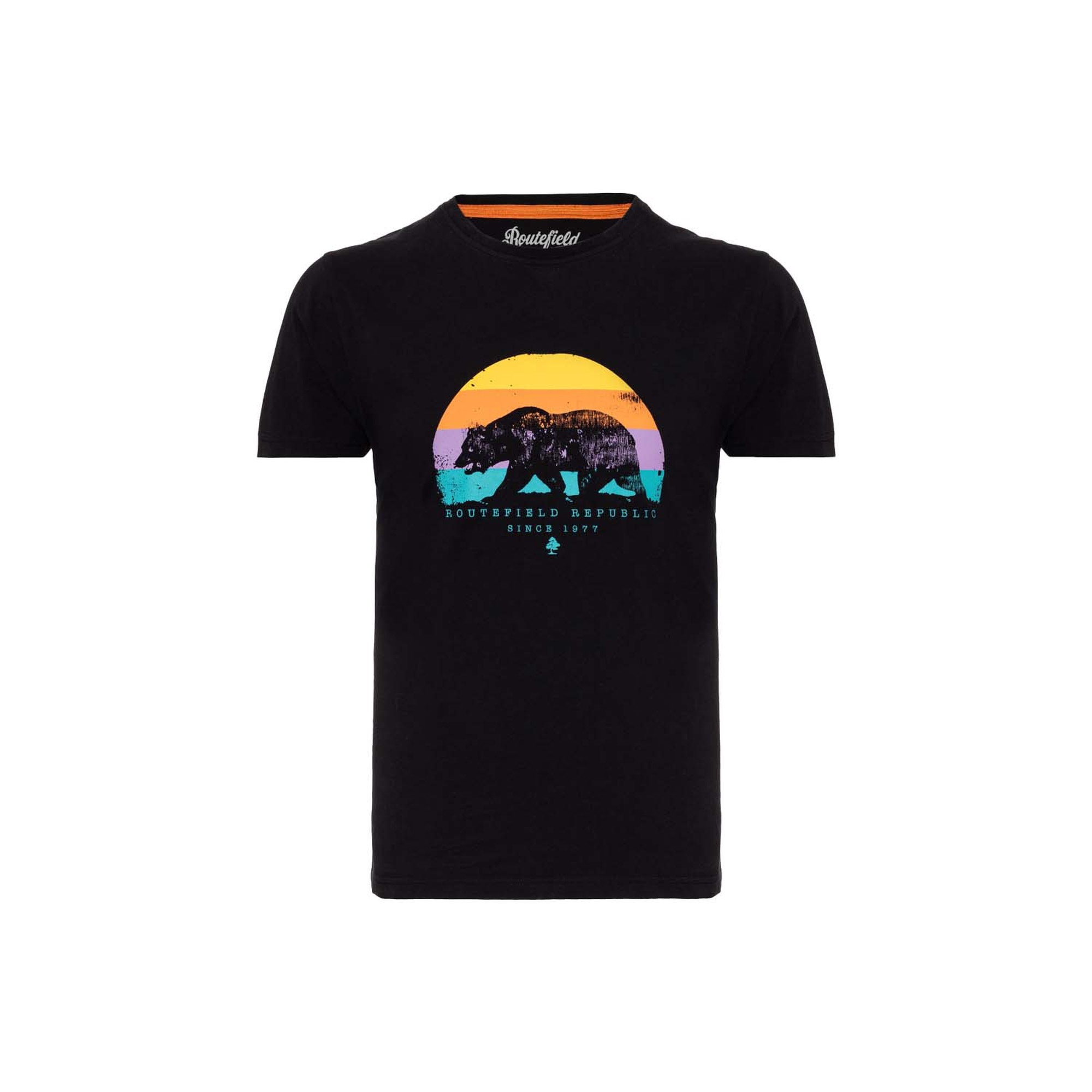 Routefield Tone Erkek Siyah Tişört