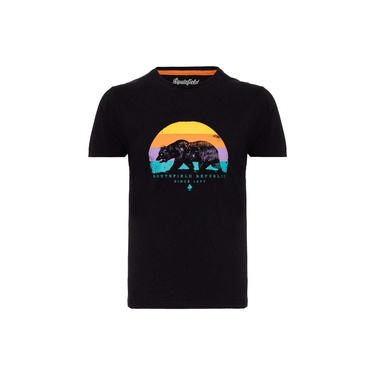  Routefield Tone Erkek Siyah Tişört