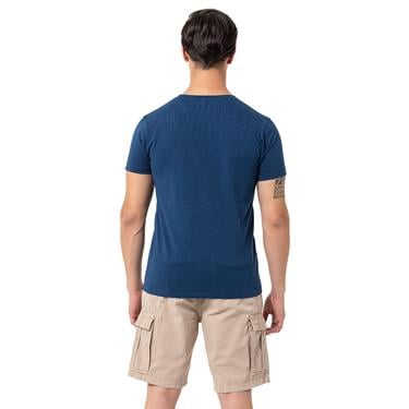  Routefield Tj Erkek Mavi Tişört