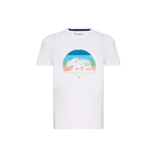  Routefield Tone Erkek Beyaz Tişört