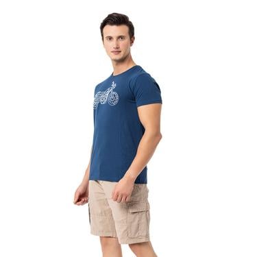  Routefield Tj Erkek Mavi Tişört