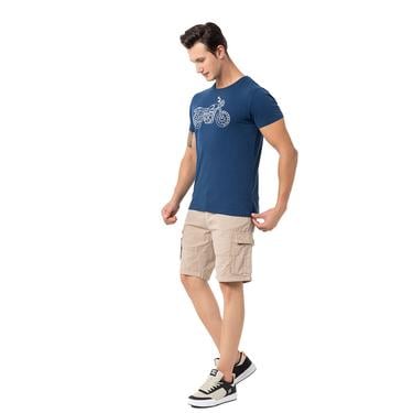  Routefield Tj Erkek Mavi Tişört