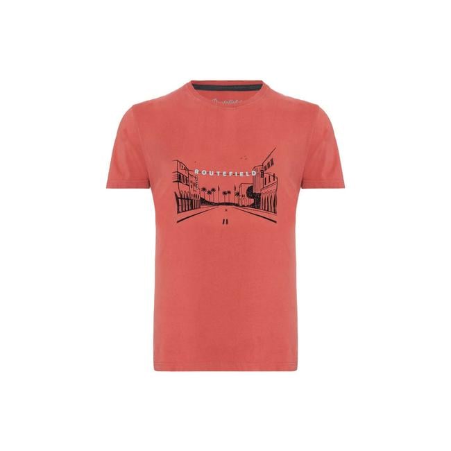  Routefield Tied Erkek Tişört