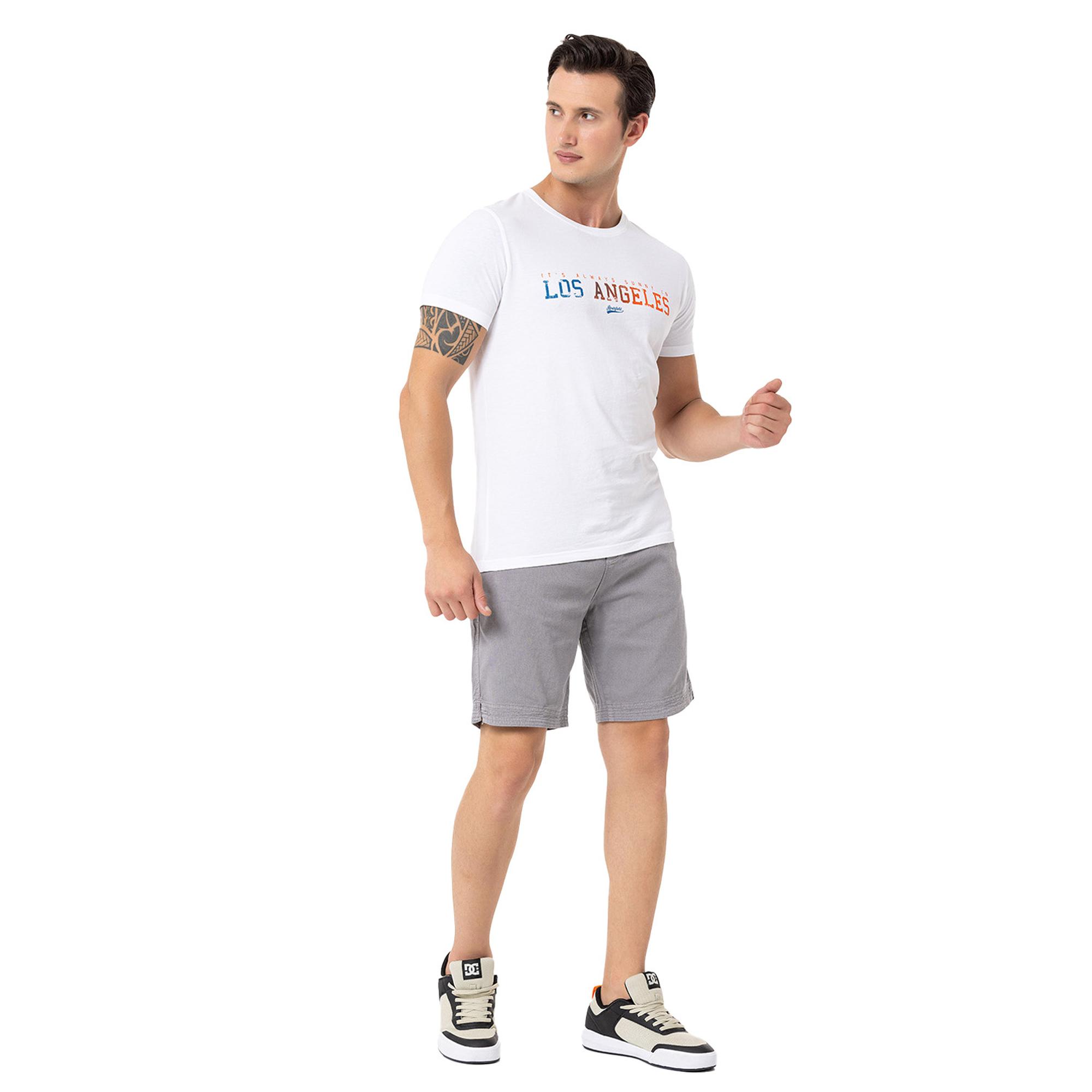 Routefield Term Erkek Beyaz Tişört