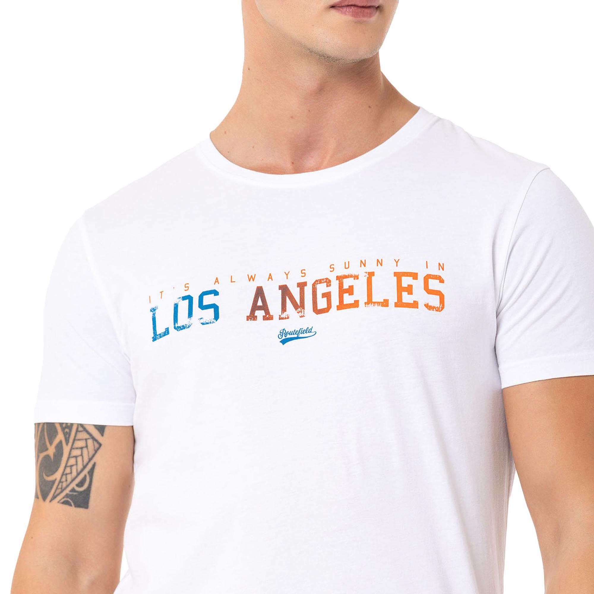 Routefield Term Erkek Beyaz Tişört