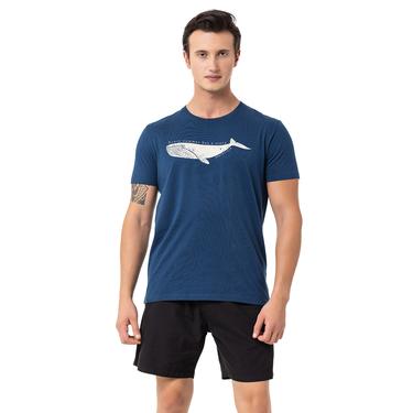  Routefield Tail Erkek Mavi Tişört