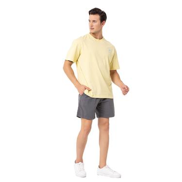  Routefield Typo Erkek Sarı Tişört