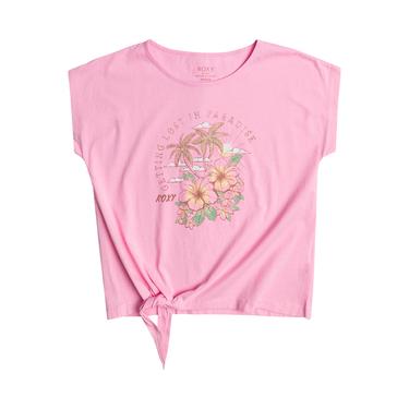 Roxy Pura Playa B Unisex Çocuk Pembe Tişört