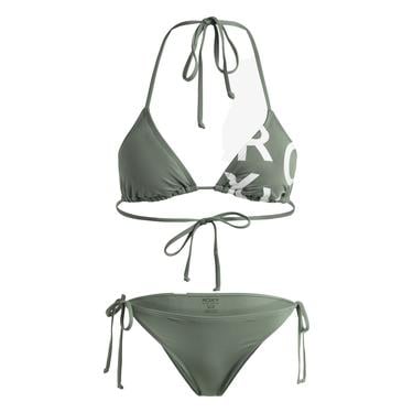  Roxy Sd Be Cl Tiki Tri Reg Ts Set Kadın Yeşil Bikini