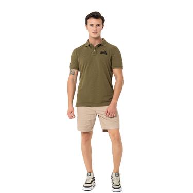  Routefield Pads Erkek Yeşil Polo Tişört