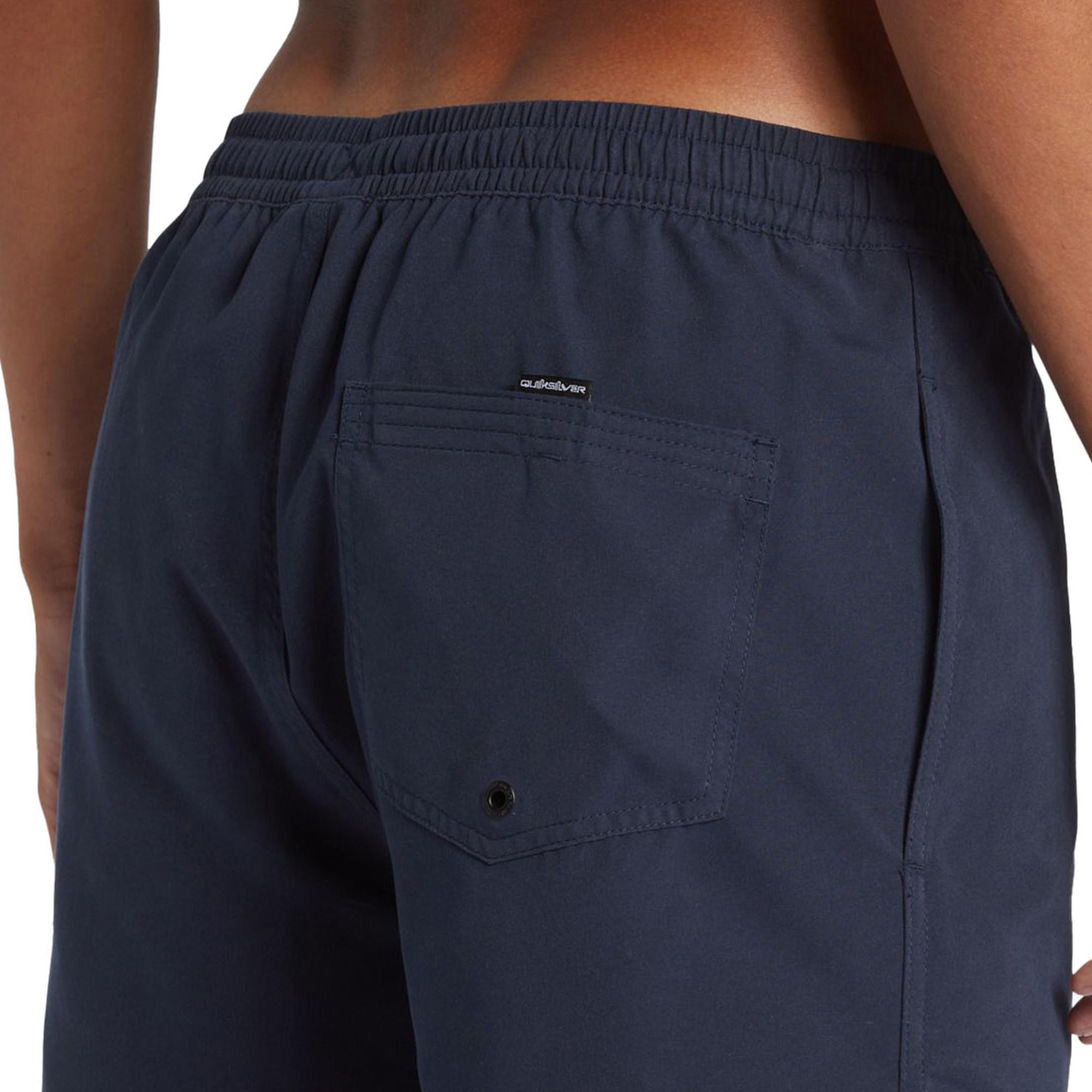 Quiksilver Everyday Solid 15 Erkek Mavi Volley Short