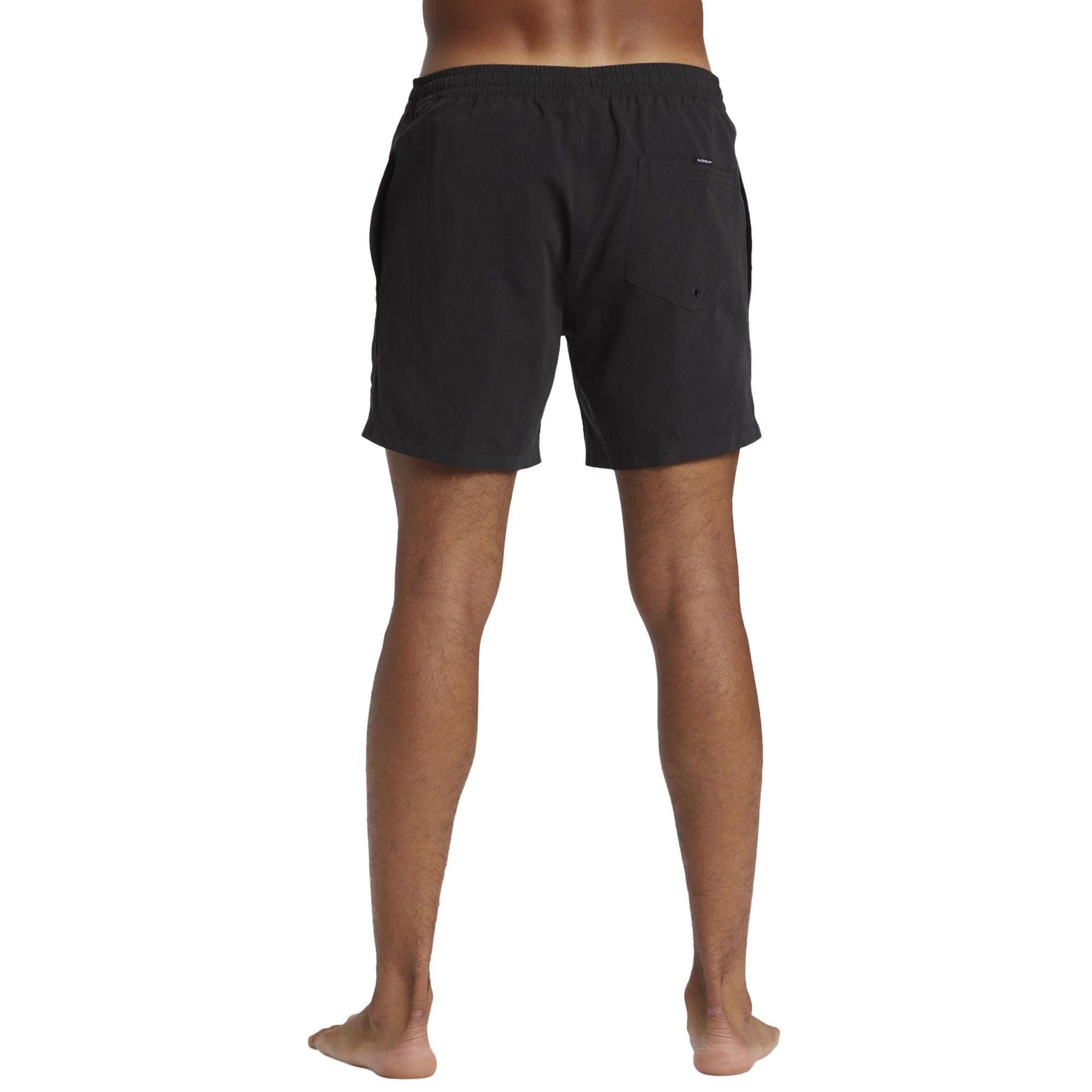Quiksilver Everyday Solid 15 Erkek Siyah Volley Short