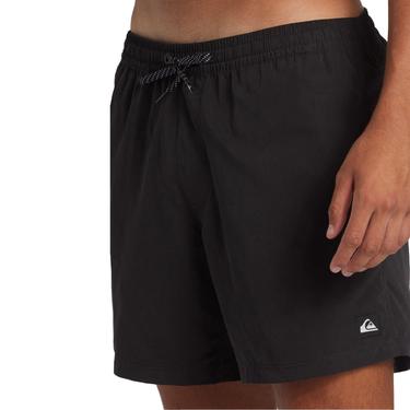  Quiksilver Everyday Solid Volley 15 Erkek Siyah Volley Short