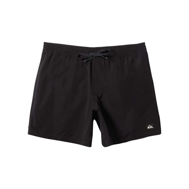  Quiksilver Everyday Solid Volley 15 Erkek Siyah Volley Short