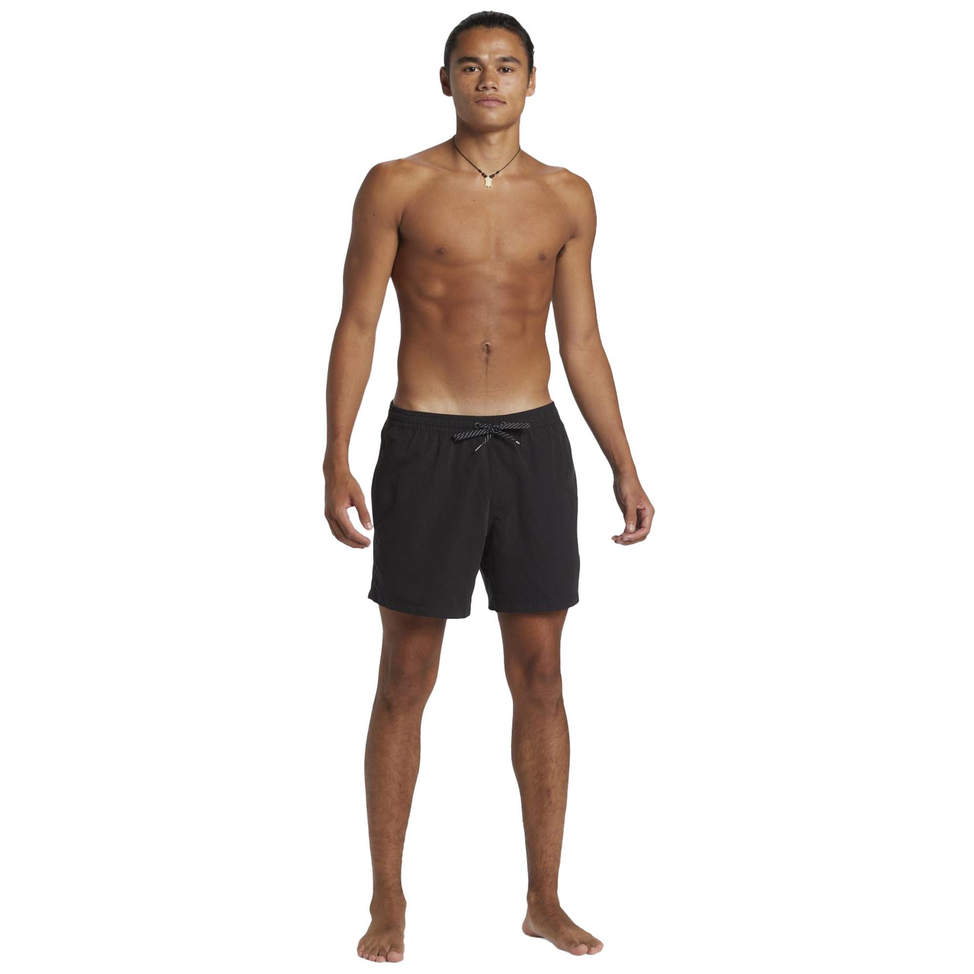 Quiksilver Everyday Solid 15 Erkek Siyah Volley Short