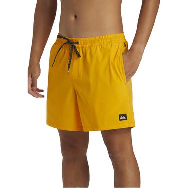  Quiksilver Surfsilk Solid Volley 16 Erkek Sarı Volley Short