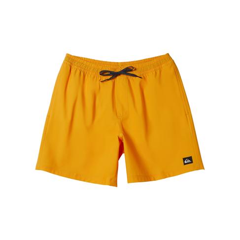  Quiksilver Surfsilk Solid Volley 16 Erkek Sarı Volley Short