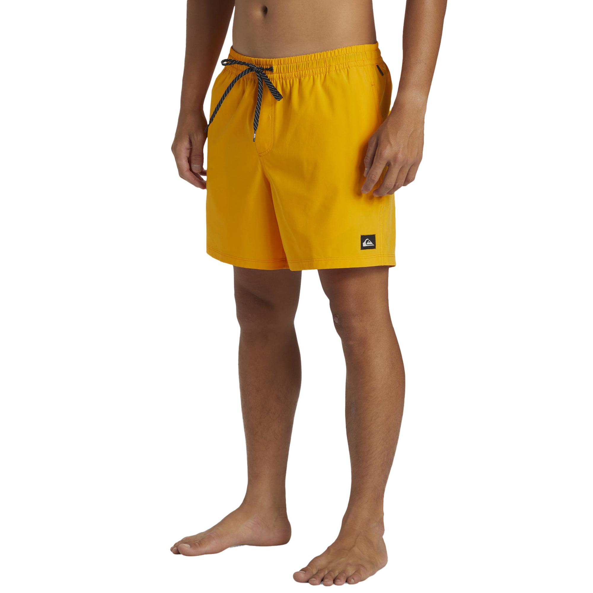 Quiksilver Surfsilk Solid Volley 16 Erkek Sarı Volley Short