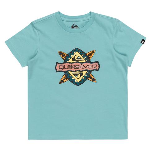  Quiksilver Rain Maker Boy Unisex Çocuk Mavi Tişört