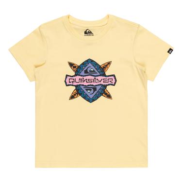  Quiksilver Rain Maker Boy Unisex Çocuk Sarı Tişört