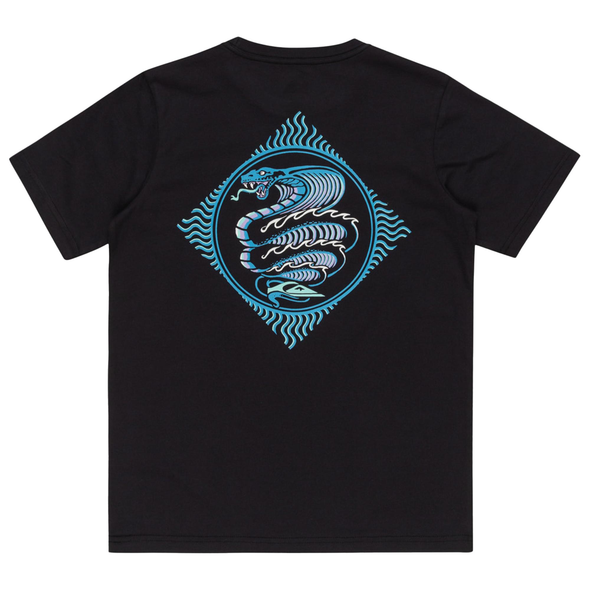 Quiksilver Snake Charmer Youth Unisex Çocuk Mavi Tişört