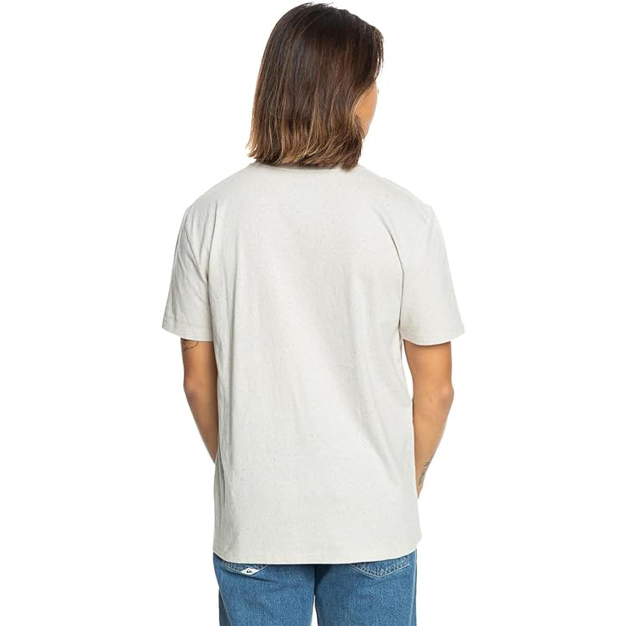 Quiksilver Arched Type Erkek Bej Tişört