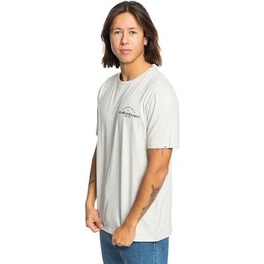  Quiksilver Arched Type Erkek Bej Tişört