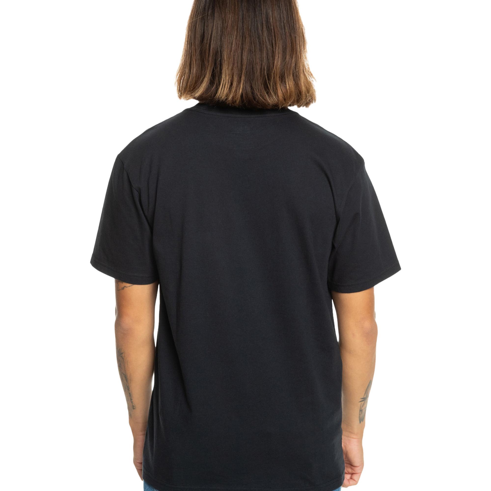 Quiksilver Circle Up Erkek Mavi Tişört