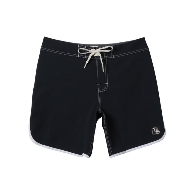 Quiksilver Original Scallop 18 Erkek Siyah Boardshort