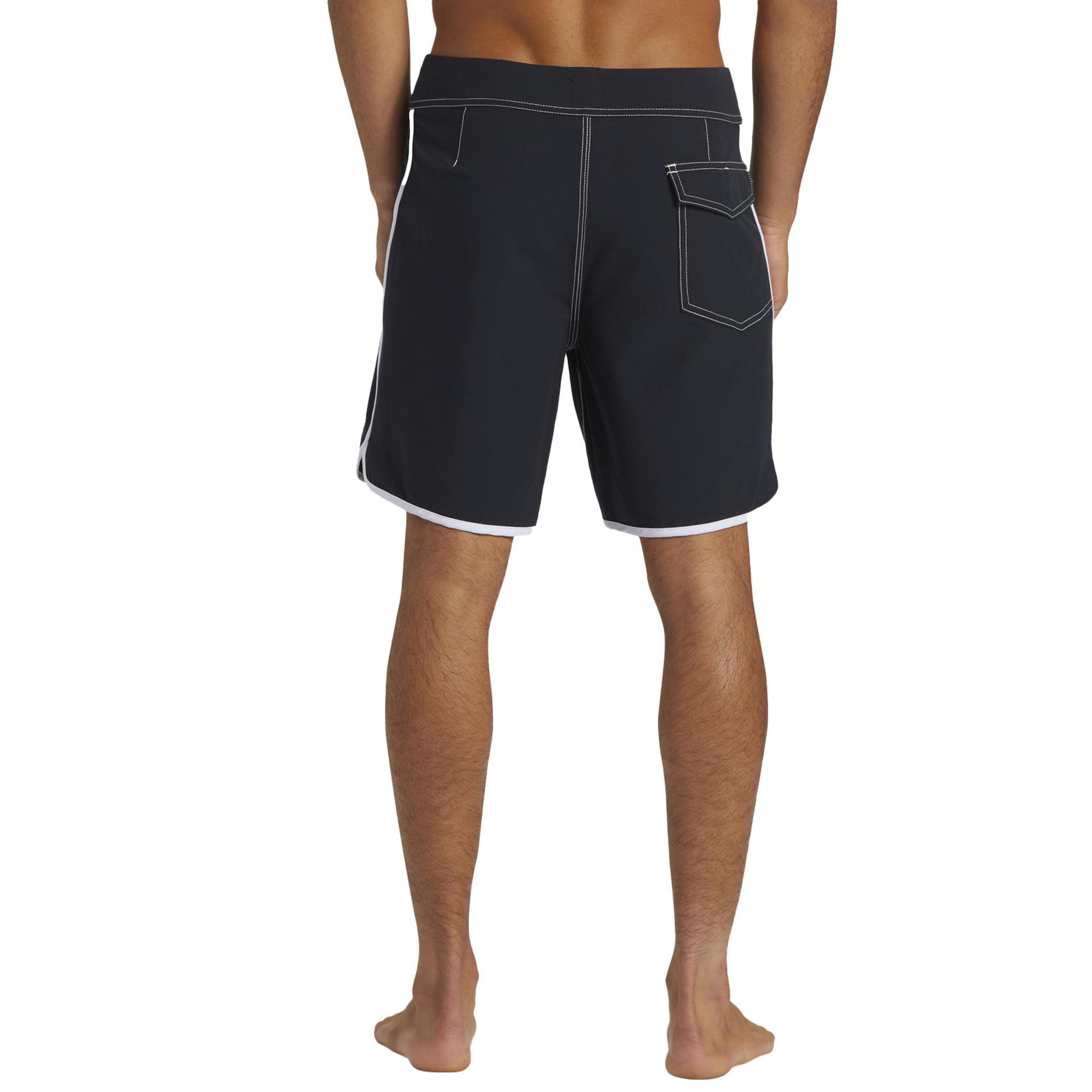 Quiksilver Original Scallop 18 Erkek Siyah Boardshort