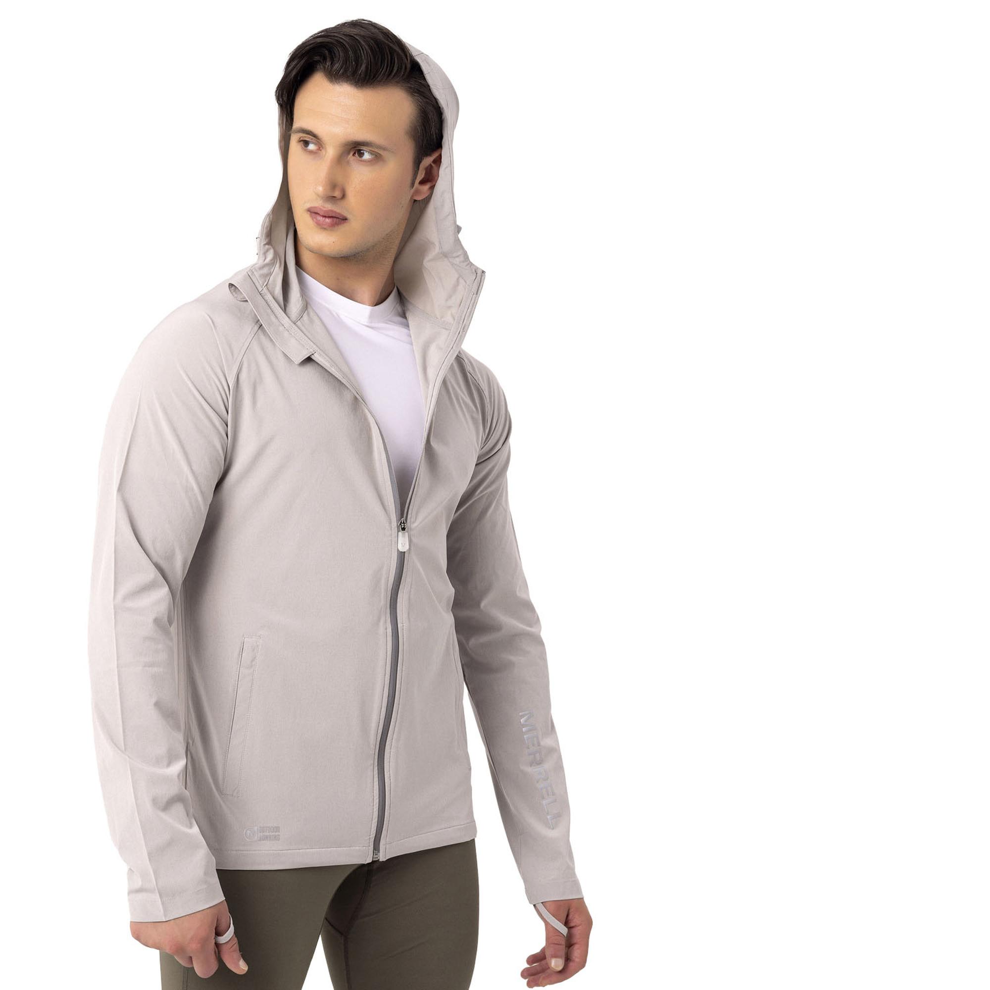 Merrell Just Erkek Beyaz Koşu Ceketi