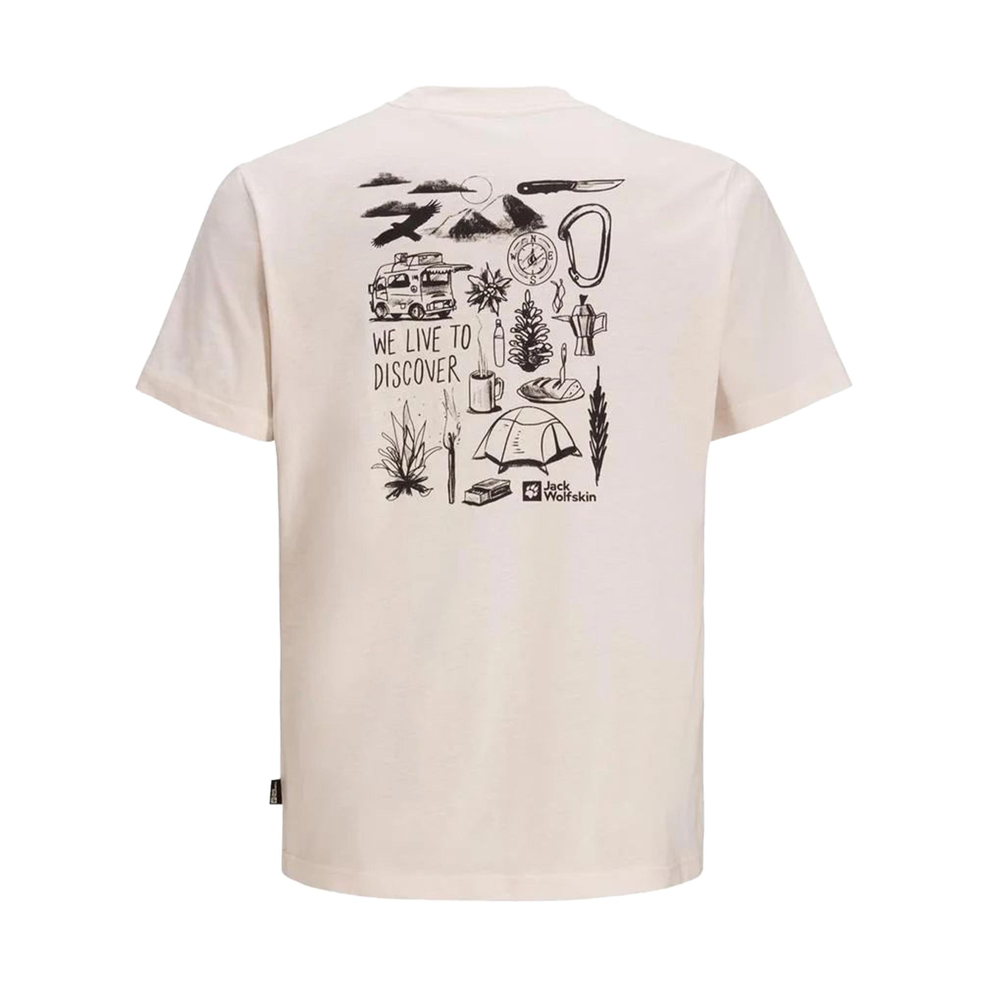 Jack Wolfskin Discover T Erkek Tişört
