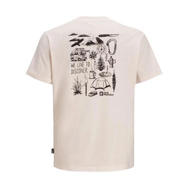  Jack Wolfskin Discover T Erkek Tişört